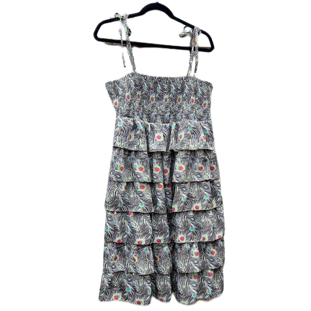 Liberty of London for Target Peacock Ruffle Dress XL